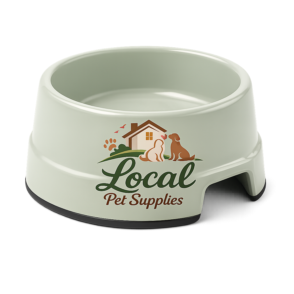 Local Pet Supplies Pet Bowl – Durable Food & Water Bowl for Cats & Dogs