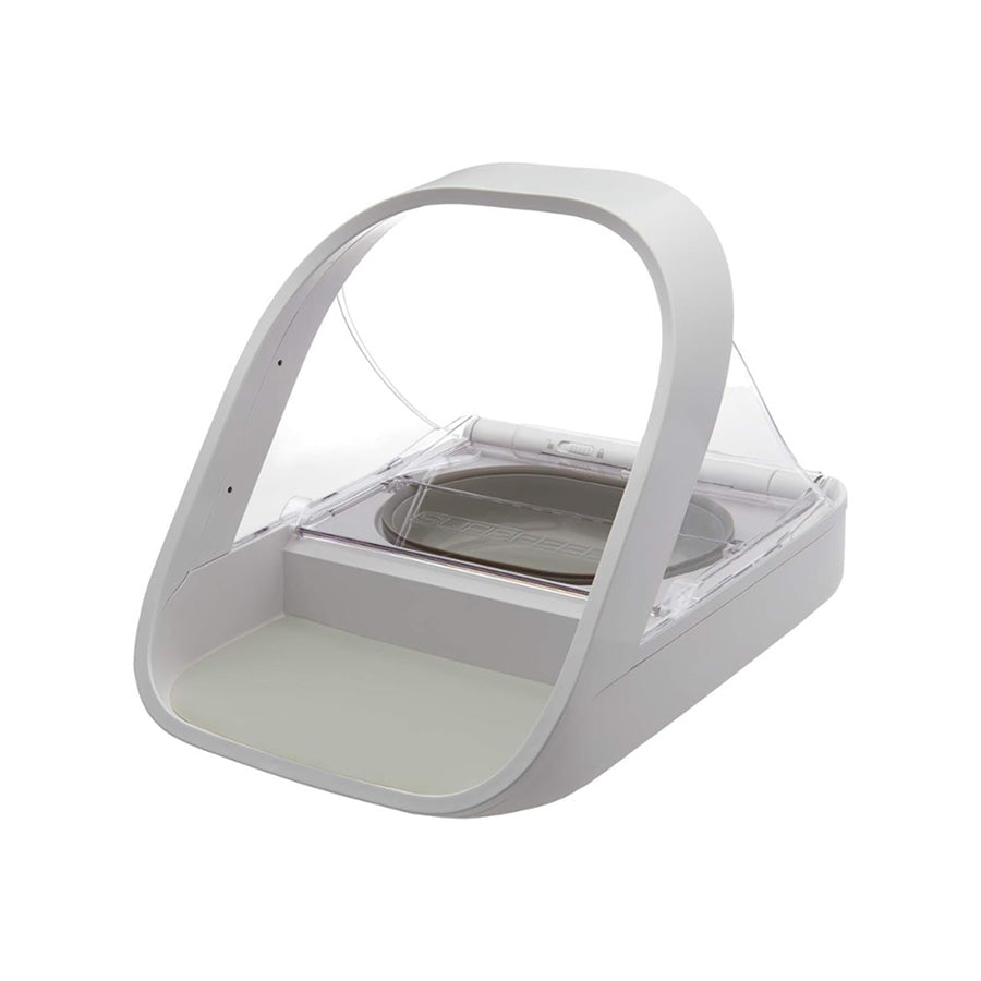 SureFeed Microchip Pet Feeder for Cats & Small Dogs – White | Automatic Smart Feeding Bowl