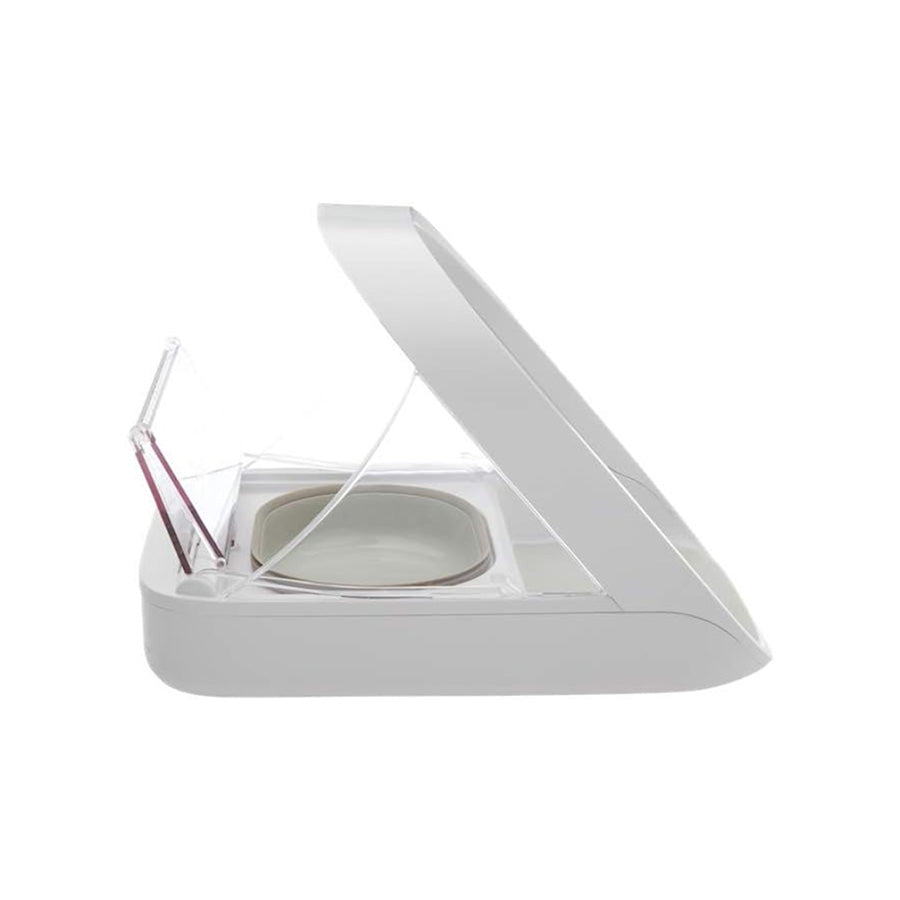 SureFeed Microchip Pet Feeder for Cats & Small Dogs – White | Automatic Smart Feeding Bowl
