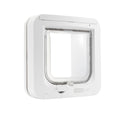 SureFlap Secure Microchip Cat Door – White Small | Smart Selective Entry Cat Flap